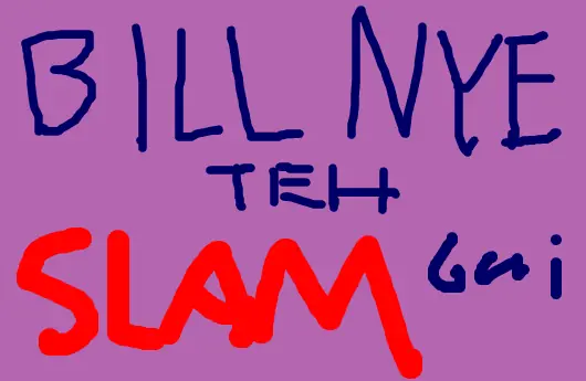 Snoop Nye the Slam Guy logo
