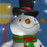 Snowman In Snow Globe logo