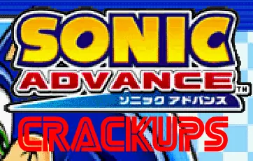 Sonic Advance Crackups logo