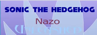Sonic Nazo Unleashed pt1 logo