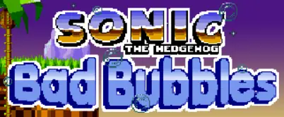 Sonic the Hedgehog: Bad Bubbles logo
