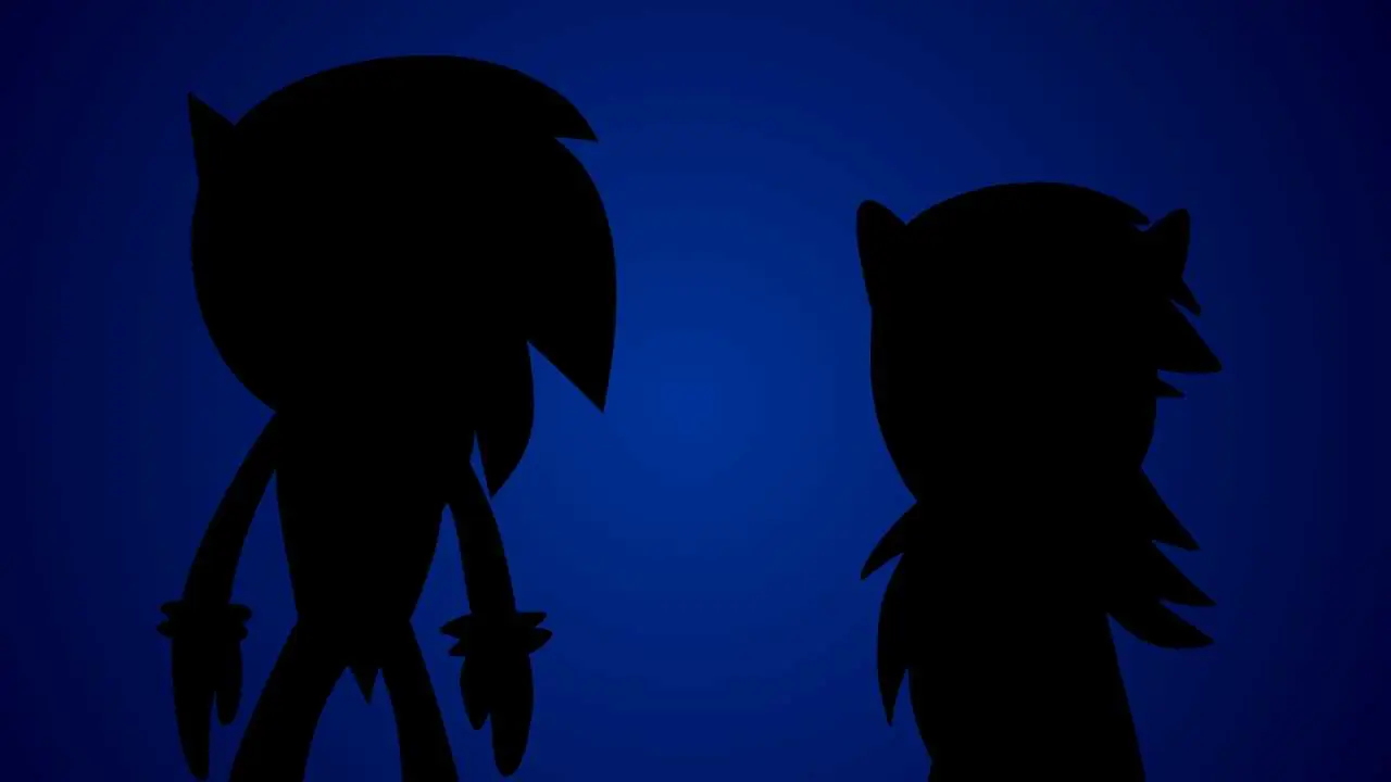 Sonic vs Rainbow Dash logo