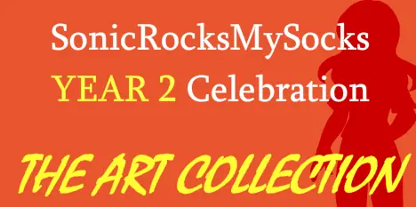 SonicRocksMySocks YEAR 2 Celebration: The Art Collection logo