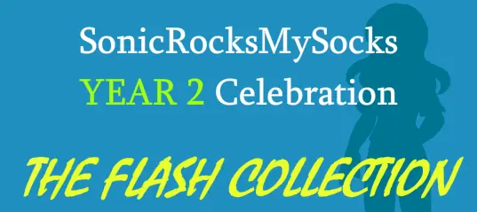 SonicRocksMySocks YEAR 2 Celebration: The Flash Collection logo
