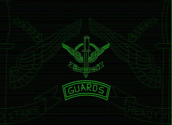 splash animation for army site logo