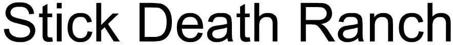 Stick Death Ranch logo