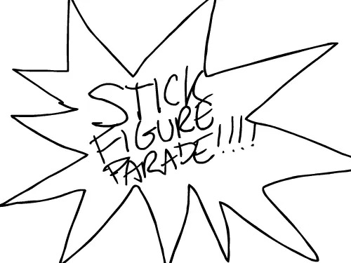Stick Figure Parade logo