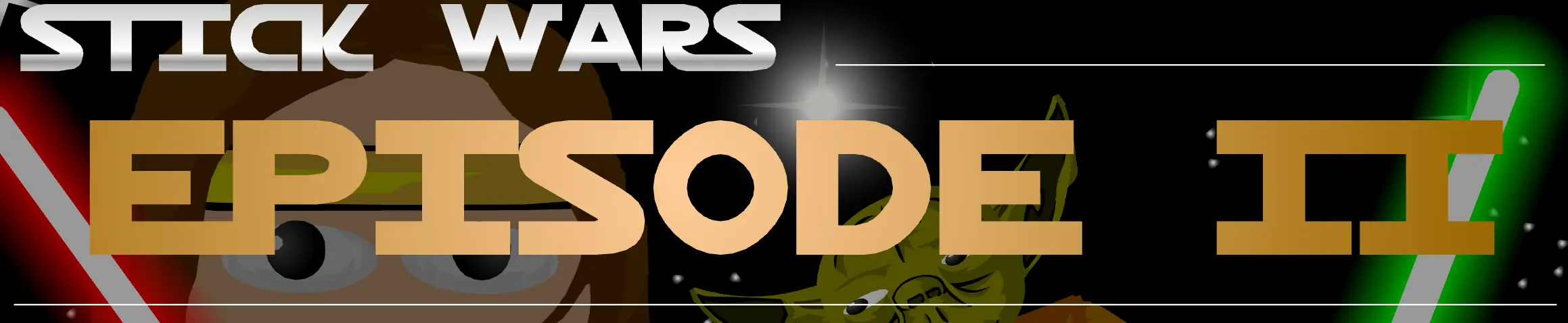 -=Stick Wars Episode II=- logo
