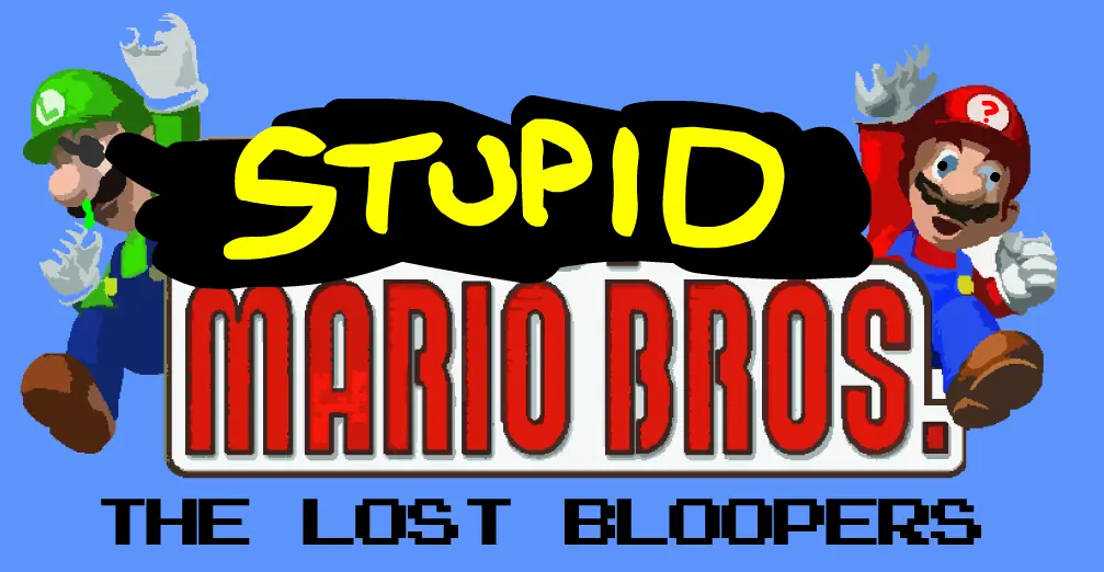 Stupid Mario Bros. logo