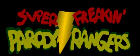 Super Freakin' Parody Rangers! logo