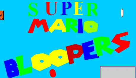 Super mario bloopers P1 logo