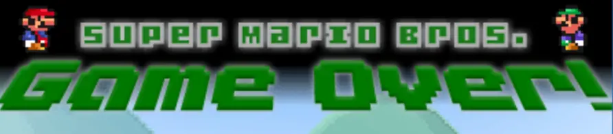 Super Mario Bros.: Game Over! logo