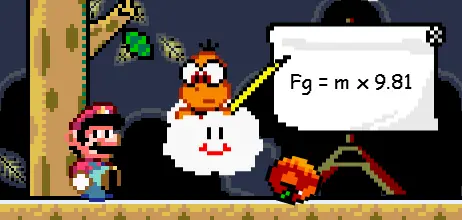 Super Mario Physics logo