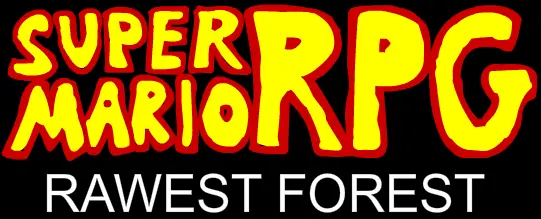 Super Mario RPG Rawest Forest logo