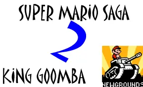 Super Mario Saga 2: King Goomba logo