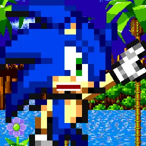 Super Sonic Transformation (Sonic Sprites) logo
