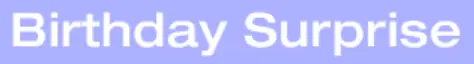 Sweet Sixteen EP2: Birthday Surprise logo