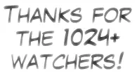 Thanks for the 1024+ watchers! logo