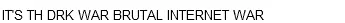 ThDrk Wars, of 2011. logo