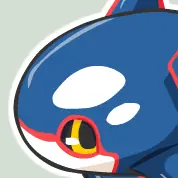 The blue killer whale logo