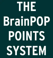 The BrainPOP Points System logo