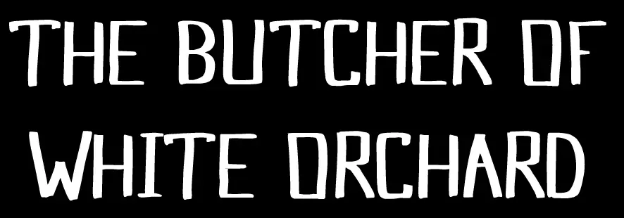The Butcher of White Orchard logo