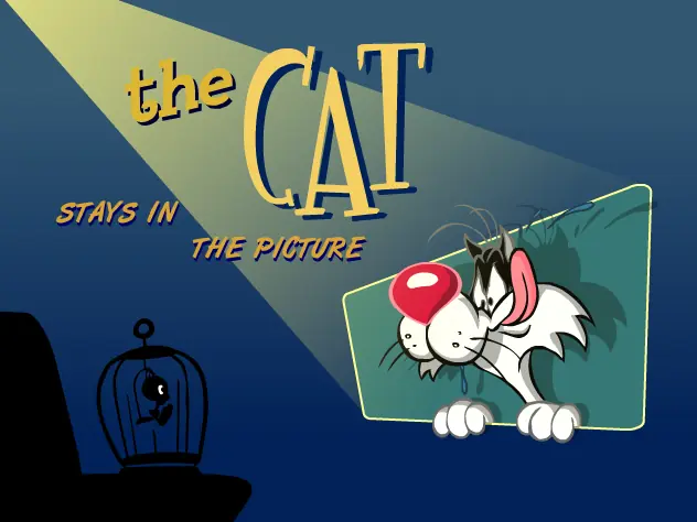 The Cat Stays in the Picture logo