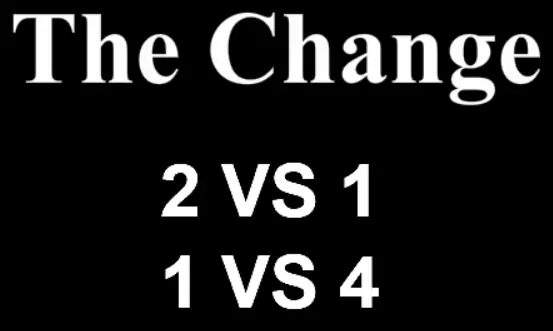 The Change 8화 - 2 VS 1, 1 VS 4 logo