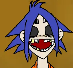 The Gorillaz - once upon a day logo