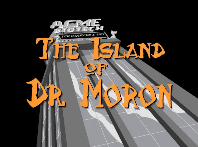 The Island of Dr. Moron logo