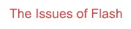 The Issues of Flash logo