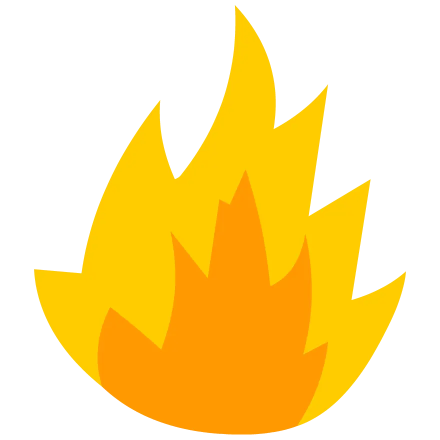 The Mysteries of Life With Tim & Moby: Fire logo