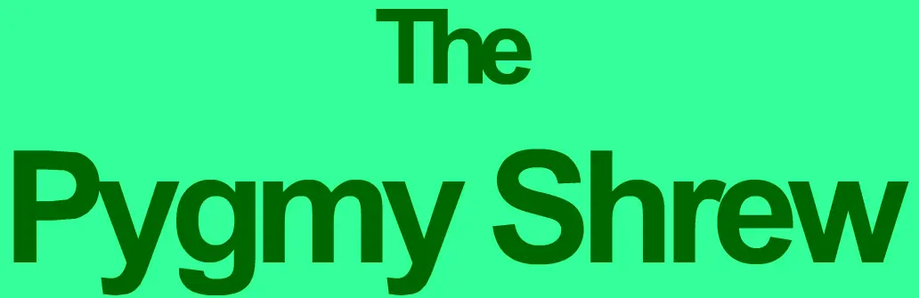 The Pygmy Shrew logo
