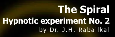 The Spiral: Hypnotic experiment No. 2 logo