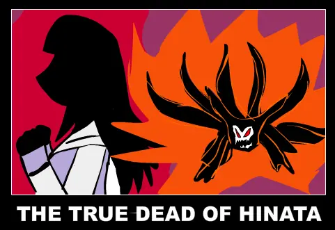The TRUE death of Hinata logo