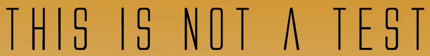 This is not a Test logo