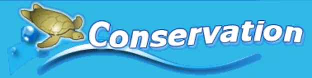 Underwater World Singapore Conservation Banner logo