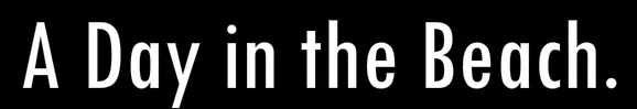 Vete a la Versh - A Day in the Beach. logo