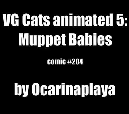 VG Cats Animated 5: Muppet babies logo