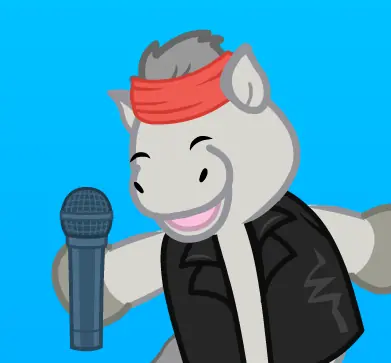 Webkinz "I Wanna Run" Preloader logo