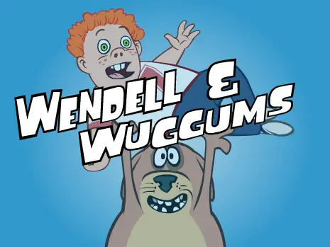 Wendell & Wuggums in Game Over! logo