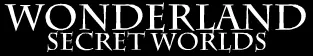Wonderland Secret Worlds Banner logo