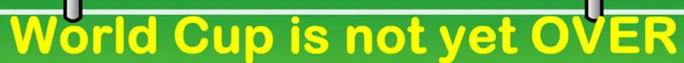 World Cup is not yet Over Banner Ad logo