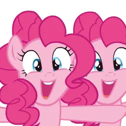 y donde estaran la demas Pinkie Pies logo