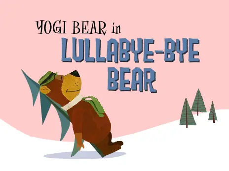 Yogi Bear in Lullabye-Bye Bear logo