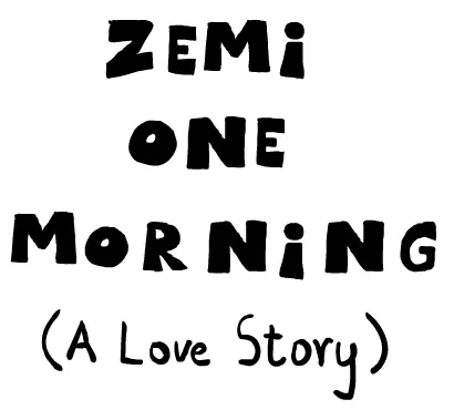 Zemi One Morning (A Love Story) logo