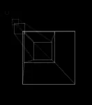 Zooming Squares Tunnel logo