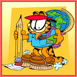 A Garfield Jumbled Jigsaw: Back to School 2 logo