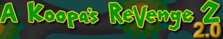 A Koopa's Revenge 2 logo