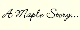 A Maple Story... logo